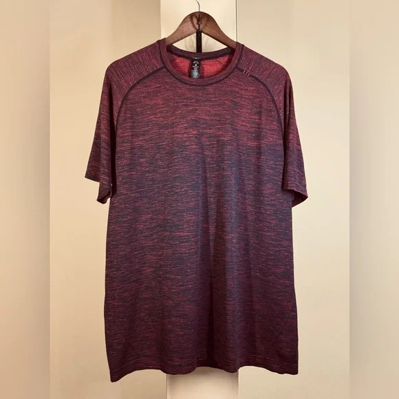 NWOT Lululemon Metal Vent Tech Short Sleeve - Caliente / Black - Picture 5 of 9